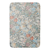 William Morris Lily Art Nouveau Floral Bath Mat (Voorkant Verticaal)