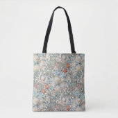 William Morris Lily Art Nouveau Floral Canvas tas (Voorkant)