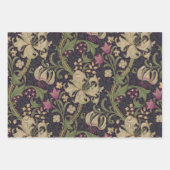 William Morris Lily Art Nouveau Floral Inpakpapier Vel (Voorkant 2)