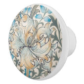 William Morris Lily Art Nouveau Floral Keramische Knop (Rechts)