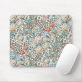 William Morris Lily Art Nouveau Floral Muismat (Met muis)