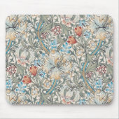 William Morris Lily Art Nouveau Floral Muismat (Voorkant)