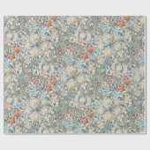 William Morris Lily Art Nouveau Floral Pattern Cadeaupapier (Vlak)