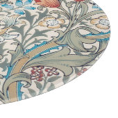 William Morris Lily Art Nouveau Floral Pattern Cut Snijplank (Hoek)