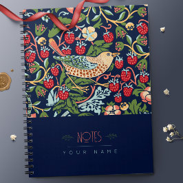 William Morris Lily Art Nouveau Floral Pattern nie Notitieboek