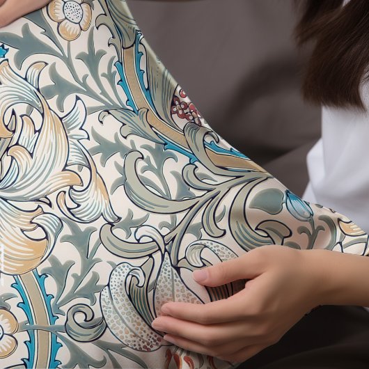 William Morris Lily Art Nouveau Floral Pattern Pil Kussensloop