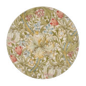 William Morris Lily Art Nouveau Floral Pattern Snijplank (Voorkant)