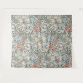 William Morris Lily Art Nouveau Floral Tapestry Wandkleed (Voorkant (horizontaal))