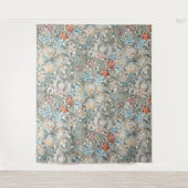 William Morris Lily Art Nouveau Floral Tapestry Wandkleed (Voorkant)