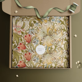 William Morris Lily Art Nouveau Floral Tissuepapier