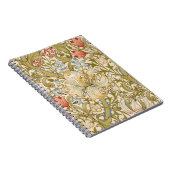 William Morris Lily Art Nouveau Notitieboek (Rechterzijde)