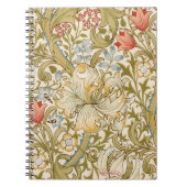 William Morris Lily Art Nouveau Notitieboek (Voorkant)