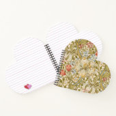 William Morris Lily Art Nouveau Notitieboek (Binnen)