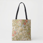 William Morris Lily Art Nouveau Tote Bag (Voorkant)