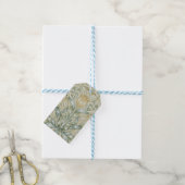 William Morris Lily en Granaatappel Bloem Classic Cadeaulabel (Met Touw)