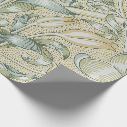 William Morris Lily en Granaatappel Bloem Classic Cadeaupapier (Hoek)