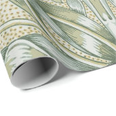 William Morris Lily en Granaatappel Bloem Classic Cadeaupapier (Rol Hoek)