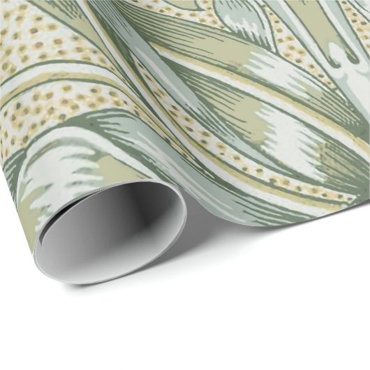 William Morris Lily en Granaatappel Bloem Classic Cadeaupapier (Rol Hoek)