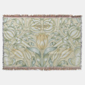 William Morris Lily en Granaatappel Bloem Classic Deken (Voorkant)