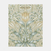 William Morris Lily en Granaatappel Bloem Classic Fleece Deken (Voorkant)