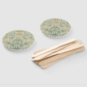 William Morris Lily en Granaatappel Bloem Classic Handwaaier (Niet-gemonteerd)