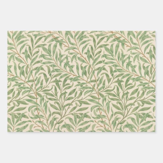 William Morris Lily en Granaatappel Bloem Classic Inpakpapier Vel (Voorkant 2)