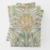 William Morris Lily en Granaatappel Bloem Classic Inpakpapier Vel (In situ)
