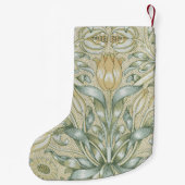 William Morris Lily en Granaatappel Bloem Classic Kleine Kerstsok (Achterkant)