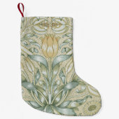 William Morris Lily en Granaatappel Bloem Classic Kleine Kerstsok (Voorkant)