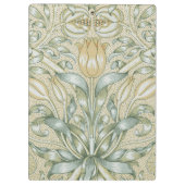 William Morris Lily en Granaatappel Bloem Classic Klembord (Achterkant)