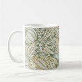 William Morris Lily en Granaatappel Bloem Classic Koffiemok (Links)