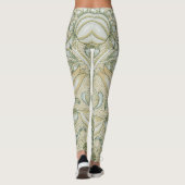 William Morris Lily en Granaatappel Bloem Classic Leggings (Achterkant)