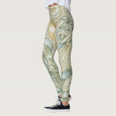 William Morris Lily en Granaatappel Bloem Classic Leggings (Links)