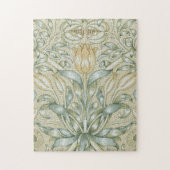 William Morris Lily en Granaatappel Bloem Classic Legpuzzel (Verticaal)