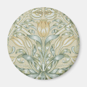 William Morris Lily en Granaatappel Bloem Classic Magneet