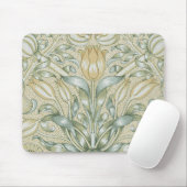 William Morris Lily en Granaatappel Bloem Classic Muismat (Met muis)