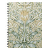 William Morris Lily en Granaatappel Bloem Classic Notitieboek (Voorkant)