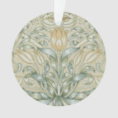 William Morris Lily en Granaatappel Bloem Classic Ornament (voorkant)