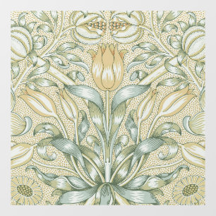 William Morris Lily en Granaatappel Bloem Classic Raamsticker