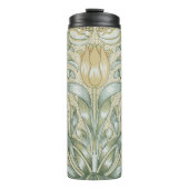 William Morris Lily en Granaatappel Bloem Classic Thermosbeker (Voorkant)