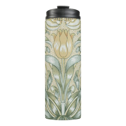 William Morris Lily en Granaatappel Bloem Classic Thermosbeker (Voorkant)