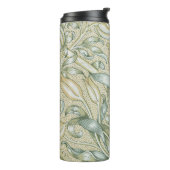 William Morris Lily en Granaatappel Bloem Classic Thermosbeker (Gedraaid links)