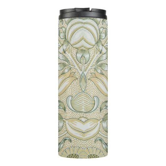 William Morris Lily en Granaatappel Bloem Classic Thermosbeker (Achterkant)