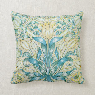 William Morris Lily en Granaatappel Bloemen Kussen