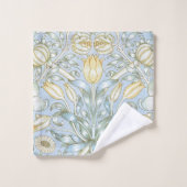 William Morris Lily en granaatappel Bloemenpatroon Bad Handdoek (Wasdoekje)