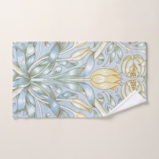 William Morris Lily en granaatappel Bloemenpatroon Bad Handdoek (Handdoek)