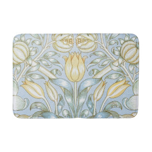 William Morris Lily en granaatappel Bloemenpatroon Badmat