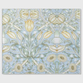William Morris Lily en granaatappel Bloemenpatroon Cadeaupapier (Vlak)
