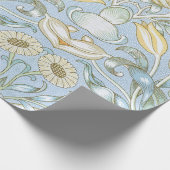 William Morris Lily en granaatappel Bloemenpatroon Cadeaupapier (Hoek)