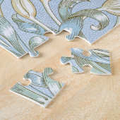 William Morris Lily en granaatappel Bloemenpatroon Legpuzzel (Zijkant)
